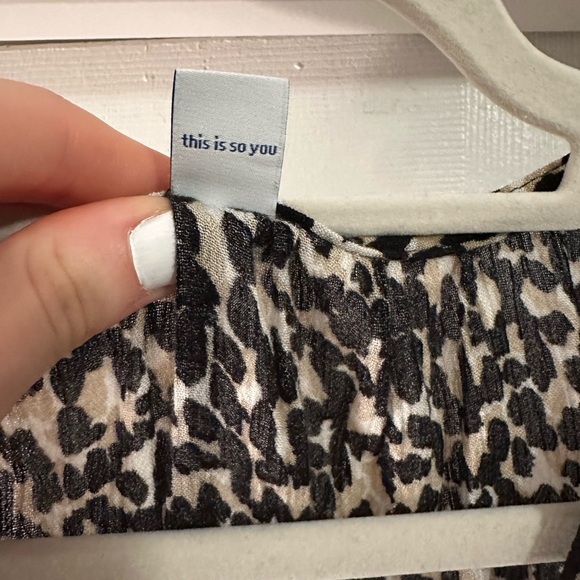 Old Navy Animal Print Blouse - Picture 8 of 9